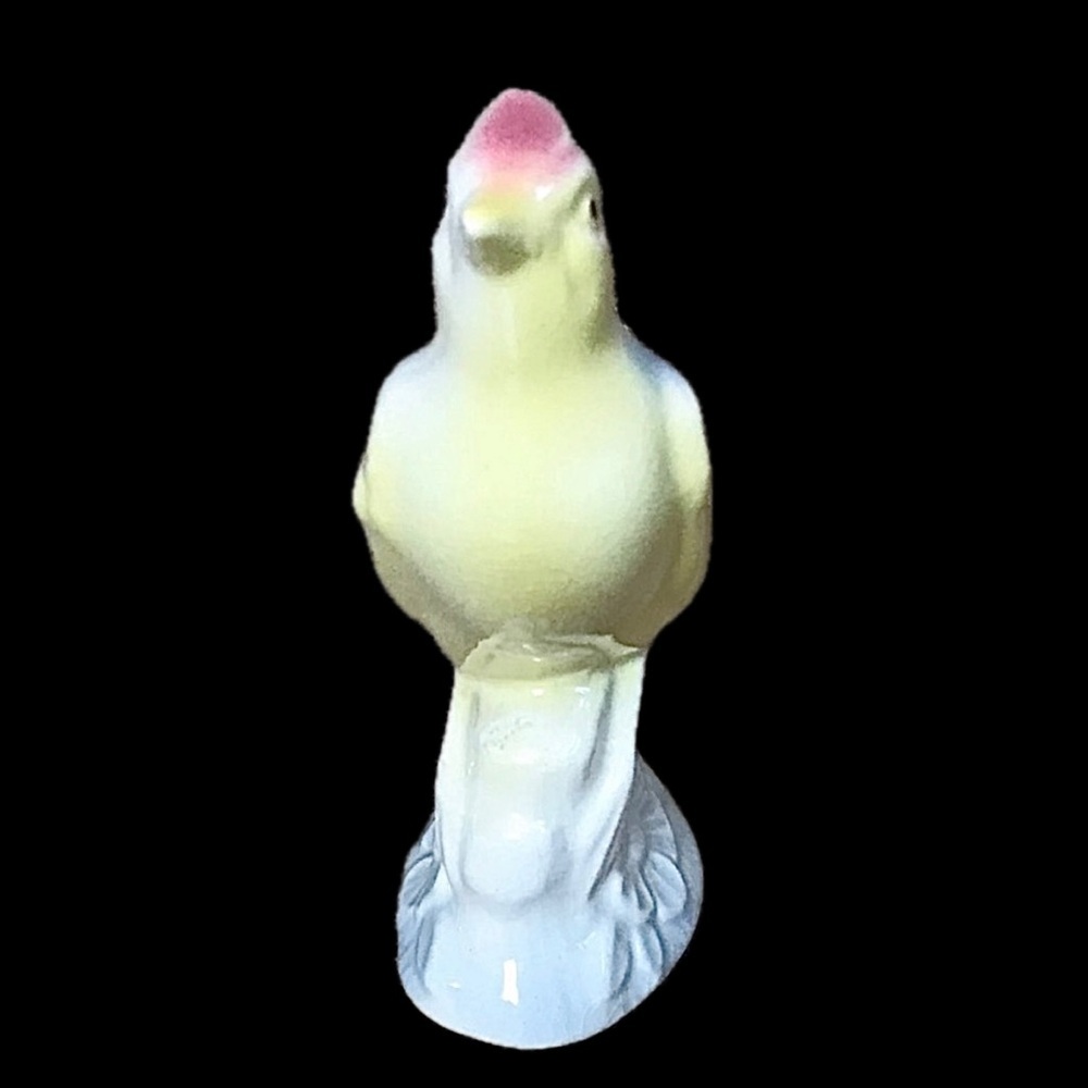 Vintage Royal Copley Porcelain Lark Bird Figurine Colorful AS IS READ - Picture 4 of 8